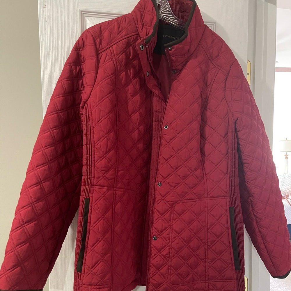 Weatherproof brand jacket 2X red/rust color